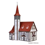 Vakwerkkerk in Altbach VOLLMER 43768 - HO 1/87