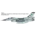 Avion F-16C Fighting Falcon - ITALERI I2825 - 1/48