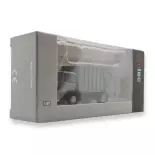 Camion poubelle DAF gris - ARTITEC 487.052.14 - HO : 1/87 