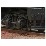 Locomotive à vapeur type Shay, N°5, Western Maryland, USA - Märklin 38700 - HO 1/87 - Ep II - Digital sound fumigène - 3R