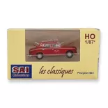 Peugeot 403 limousine, 1959, SAI 6224, HO 1/87e