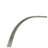 Rail flexible - Peco SL100 - traverses bois - 914 mm - HO : 1/87 - Code 100