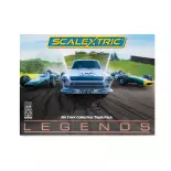 De legende van Jim Clark Triple Pack raceset - SCALEXTRIC 4395A - 1/32 - Super Slot