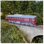 Locomotief diesel BR 120 van de Deutsche Reichsbahn (DR), Märklin 39200, HO 1/87e