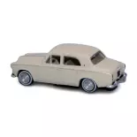 Auto Peugeot 403 Limousine, 1959 elfenbeinbeige Luxusversion SAI 6201 - HO 1/87