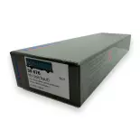 Carro merci EVS Hs "a strisce gialle" con pareti rinforzate - LS Models 30676 - HO 1/87 - SNCF - Ep V - 2R