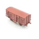 Gedeckter Waggon OCEM 19 hellbraun REE MODELES WB6993 - SNCF - HO 1/87 - EP IV