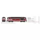 Locomotora diesel BB 67613 Capitole CMR - Ree Models MB243 - HO 1/87 - SNCF - Ep VI - Analógica - 2R