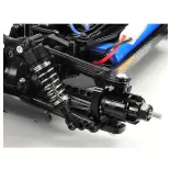 Buggy électrique Plasma Edge II Gun Metal TT02B en kit + pack accu, chargeur, servo, télécommande - Tamiya 47446L - 1/10