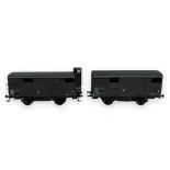 Set di 2 carrozze PLM 20T - Ree Models WB-701 - HO 1/87 - SNCF - Ep III - 2R