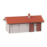 Owen station and large outdoor WC FALLER 110145 - HO 1/87 - EP II