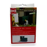 Oiling the Locomotive" scene with character - BUSCH 12454 - HO 1/87