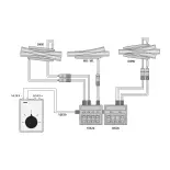 Großes Durchgangsstück Doppelte Verbindung DKW10 R 959mm 10° - ROCO 42549 HO 1/87 - Code 83 [ROCO LINE].