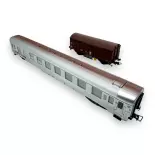 Set "Onderhoudstrein" DEV in & Wagon G4 - Jouef HJ4183 - HO 1/87 - SNCF - Ep IV/V - 2R