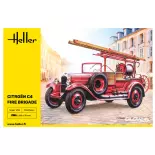 Citroen C4 Fire Brigade - Heller 80733 - 1/24 