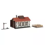 Plataforma giratoria con cobertizo para locomotora - Faller 222104 - N 1/160