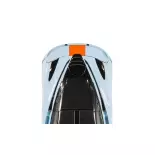 Voiture Analogique - McLaren 720S - Edition Golfe - Scalextric CH4394 - Super Slot - Echelle I 1/32 