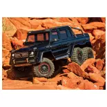 TRX-6 Mercedes Benz Classe G 63 AMG 6x6 Clipless RTR - Traxxas 88296-4-BLK - 1/10