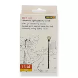 Faller classic LED ball lamp 180213 - HO 1/87 - height 71 mm