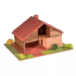 Kit de construction en céramique pour refuge alpin - Keranova 30220 - HO 1/87