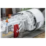 Industriemodell "Tunnelvortriebszange-TBM" Faller 130900 - HO : 1/87 - EP V