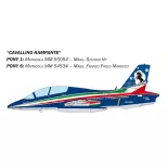 Coffret de 3 Avions MB 339 Frecce Tricolori - ITALERI I1461 - 1/72