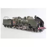 Locomotora de vapor 1-230 B N°814 - Fulgurex 2280/4S - HO 1/87 - SNCF - Ep III - 2R