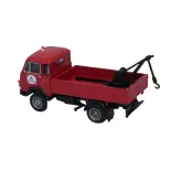 Abschleppwagen OM UNIC "Avia" rot lackiert SAI 2974 - HO 1/87 - EP III