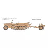 Militare - Obice Sd.Kfz.10 / Le.IG 18 e soldati - ITALERI 6595 - 1/35