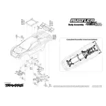 Rustler 4x4 HD VXL Brushless 3S Clipless TSM RTR - Traxxas 67376-4-ORNG - 1/10