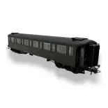 Voiture métallisée Ex-PLM REE Modèles VB453 vert 306 - HO 1/87 - SNCF - EP III.A