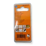 Set of 2 HSS drill bits PGMINI M.6005 | Diameter 0.5 mm