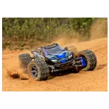 Rustler 4x4 brushless 2S RTR - Traxxas 67164-4-BLUE - 1/10