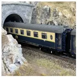 Set 6 Voitures Pullman "Edelweiss" - Trix 26470 - HO 1/87 - CIWL - EP II