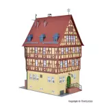 Large half-timbered house with oriel window Kibri 38902 HO 1/87