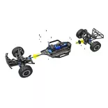 Slash 4x4 Ultimate VXL 3S TSM RTR - Traxxas 68277-4-ORNG - 1/10