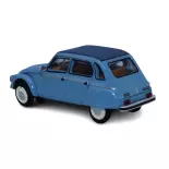 Voiture Citroën Dyane 6 - Capote fermée - SAI 7610 - HO 1/87 - Bleu