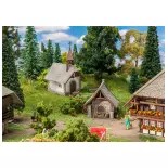 Farm chapel and bakehouse FALLER 130571 - HO 1/87