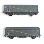 Set wagons de marchandises N 1/160 - SNCF