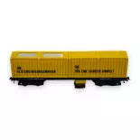 Vagón de vacío - Lux-Modellbau 8831 - HO 1/87 - Analógico/digital - 2R