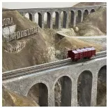 Carro merci - Brawa 50643 - HO 1/87 - SNCF - EP IV - 2R - Analogico