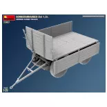 Remorque allemande Sonderanhänger Ost 1,5t  - MINIART 550035487 - 1/35