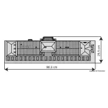 Estación de Bonn - KIBRI 39373 - HO 1/87 - 985 x 255 x 230 mm