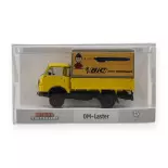 Camion bâché OM UNIC "bic" jaune SAI 2977 - HO 1/87