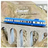 Dieseltriebwagen X-2816 - REE Modelle MB163SAC - HO 1/87 - SNCF - EP IV-V