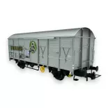 Gedeckter Güterwagen mit 2 Achsen 80. Geburtstag - JOUEF HJ6292 - HO 1/87 - SNCF - EP IV - 2R