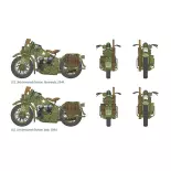 Motos US de la 2ème guerre mondiale - ITALERI 322 | 1/35