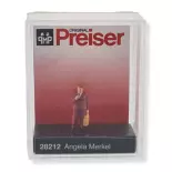 Angela Merkel con borsa PREISER 28212 - HO 1/87