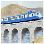 Dieseltriebwagen X-2816 - REE Modelle MB163SAC - HO 1/87 - SNCF - EP IV-V