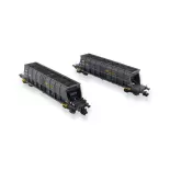 Pack 2 SIMOTRA Arnold HN6549 onderlossers - N 1:160 - SNCF